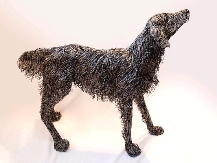 Wire Animal Sculpture by Candice Bees