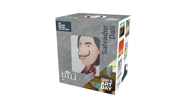 Salvador Dali Action Figure Today is Art Day Artist Doll