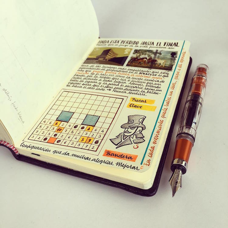 Handmade Traveler’s Notebook by José Naranja