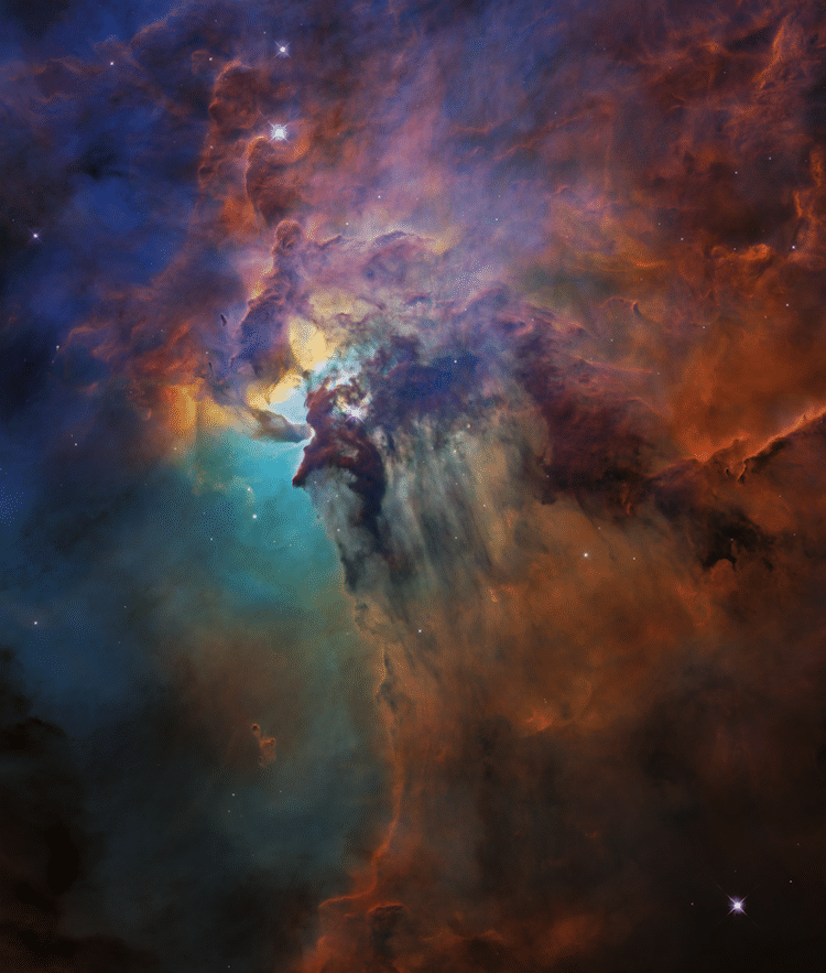 Hubble Telescope Anniversary Lagoon Nebula