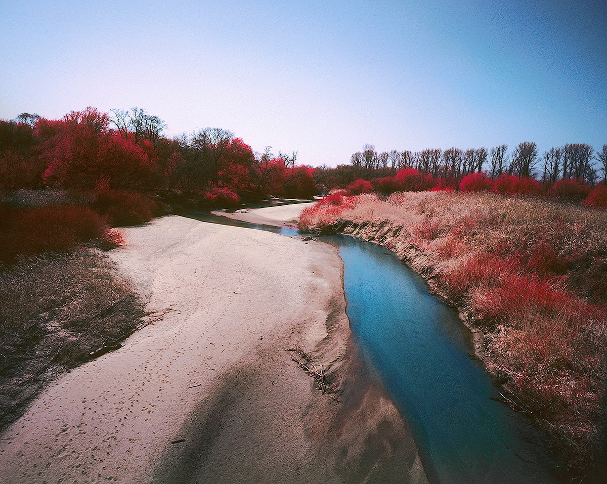 Karim Sahai의 Kodak Aerochrome을 사용한 북한 사진