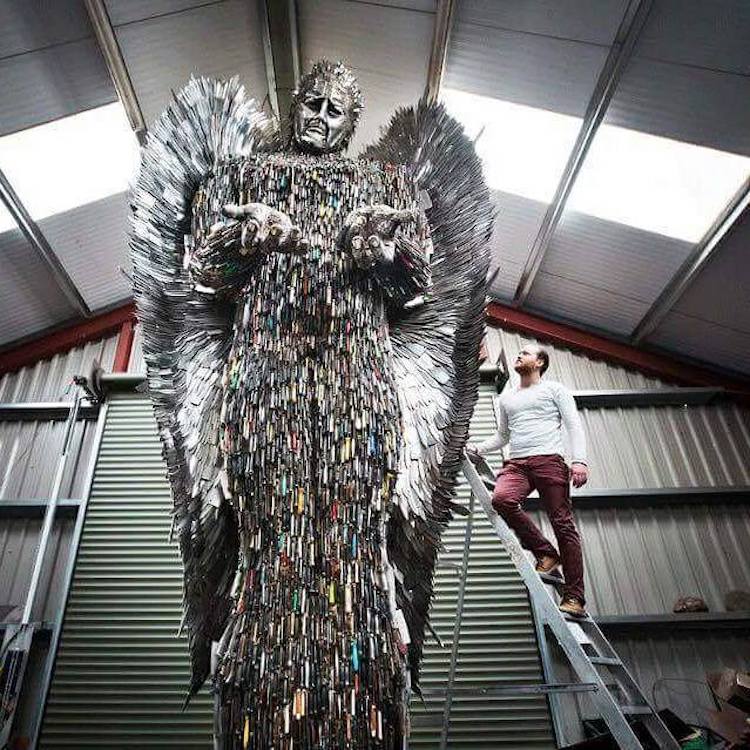 Knife Angel by Alfie Bradley