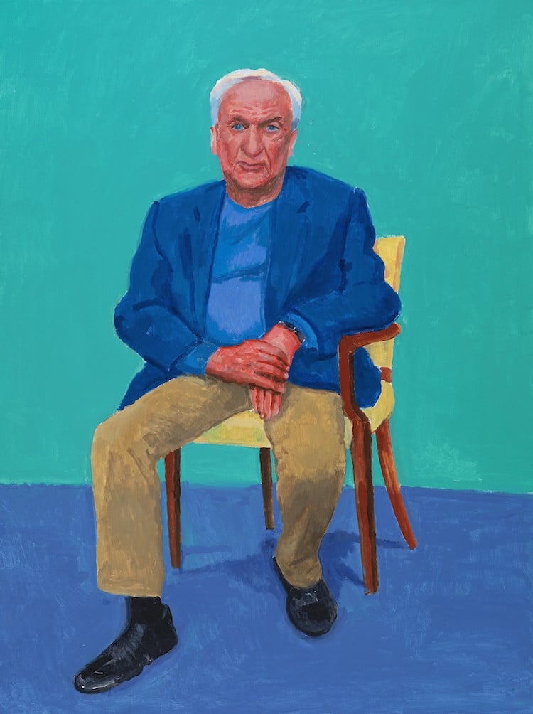 David Hockney 82 Portraits and 1 Still-Life LACMA Exhibits David Hockney Portraits David Hockney Exhibition