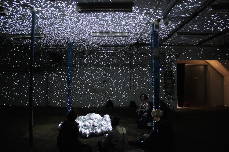 Light Leaks Projection Mapping Light Installation by Kyle McDonald and Jonas Jongejan