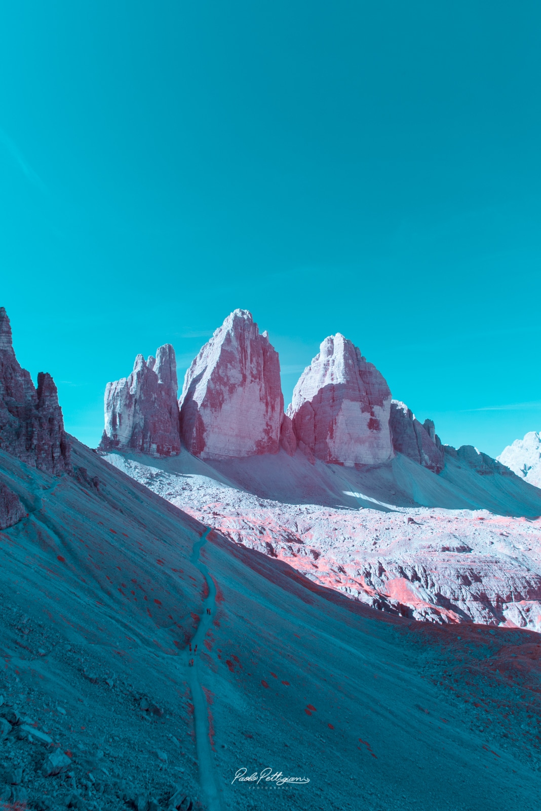 Infrared Photos of the Dolomites by Paolo Pettigiani