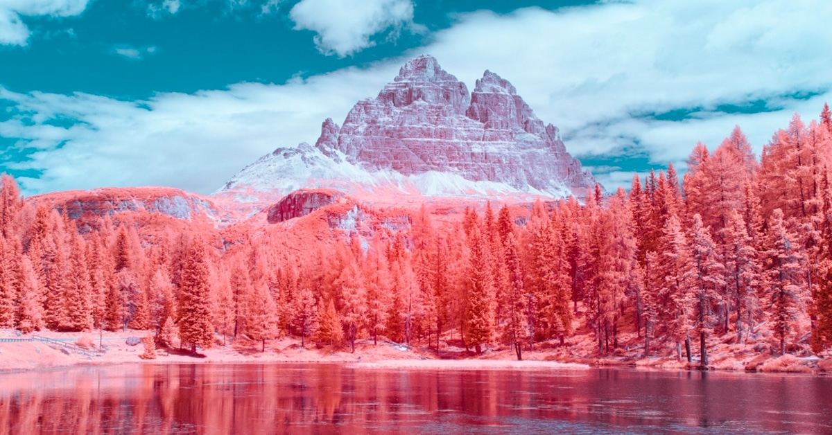 Incredible Infrared Photography of the Dolomites by Paolo Pettigiani