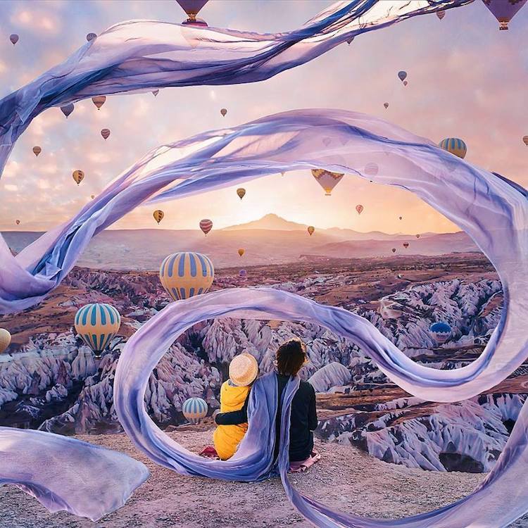 Kristina Makeeva Photoshop Edits Dreamy Photos