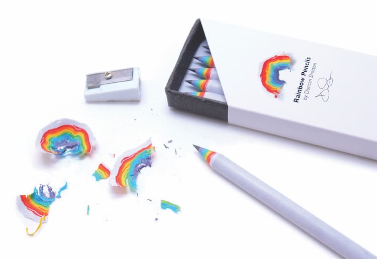 Rainbow Pencils Duncan Shotton