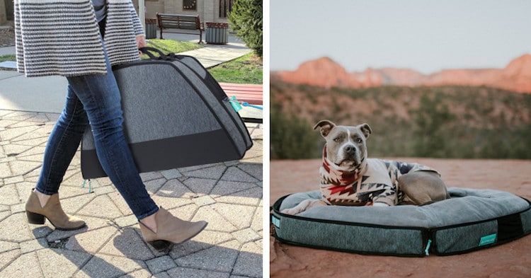 Spruce Travel Dog Bed Portable Dog Bed Dog Suitcase Dog Luggage