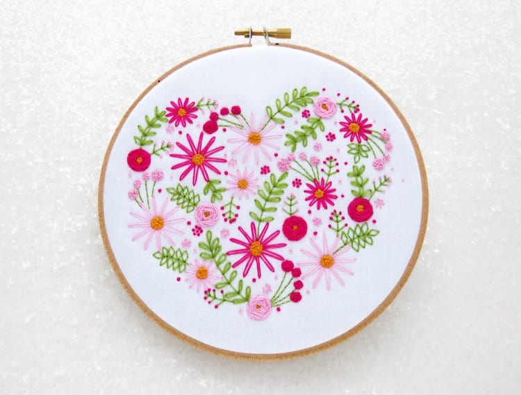 Stamped Embroidery Kits Are a Perfect Way to Celebrate Summer