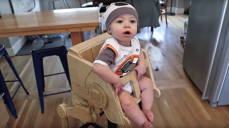 Star Wars Highchair is the Best Highchair Ever