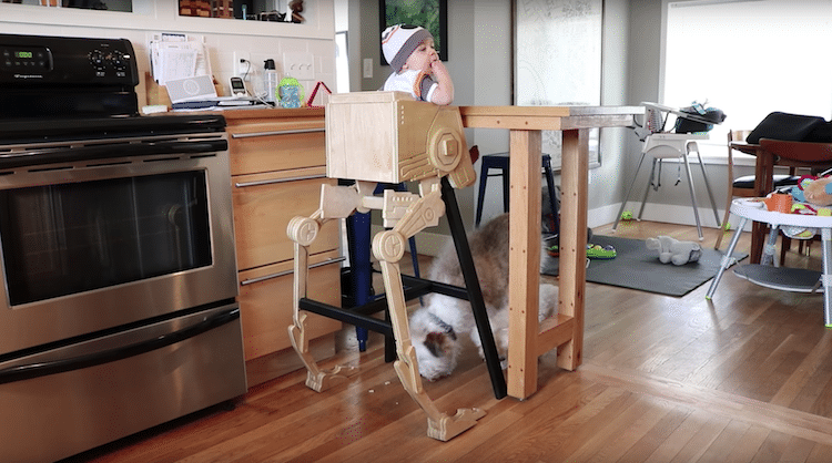 Star Wars Highchair is the Best Highchair Ever