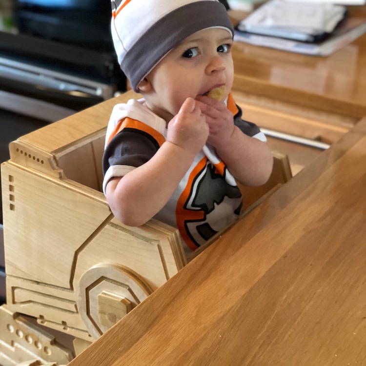 Star Wars Highchair is the Best Highchair Ever