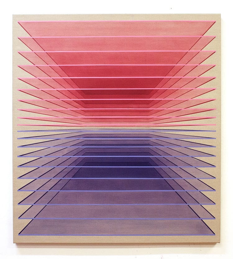 Synesthesia Geometric Paintings by Daniel Mullen