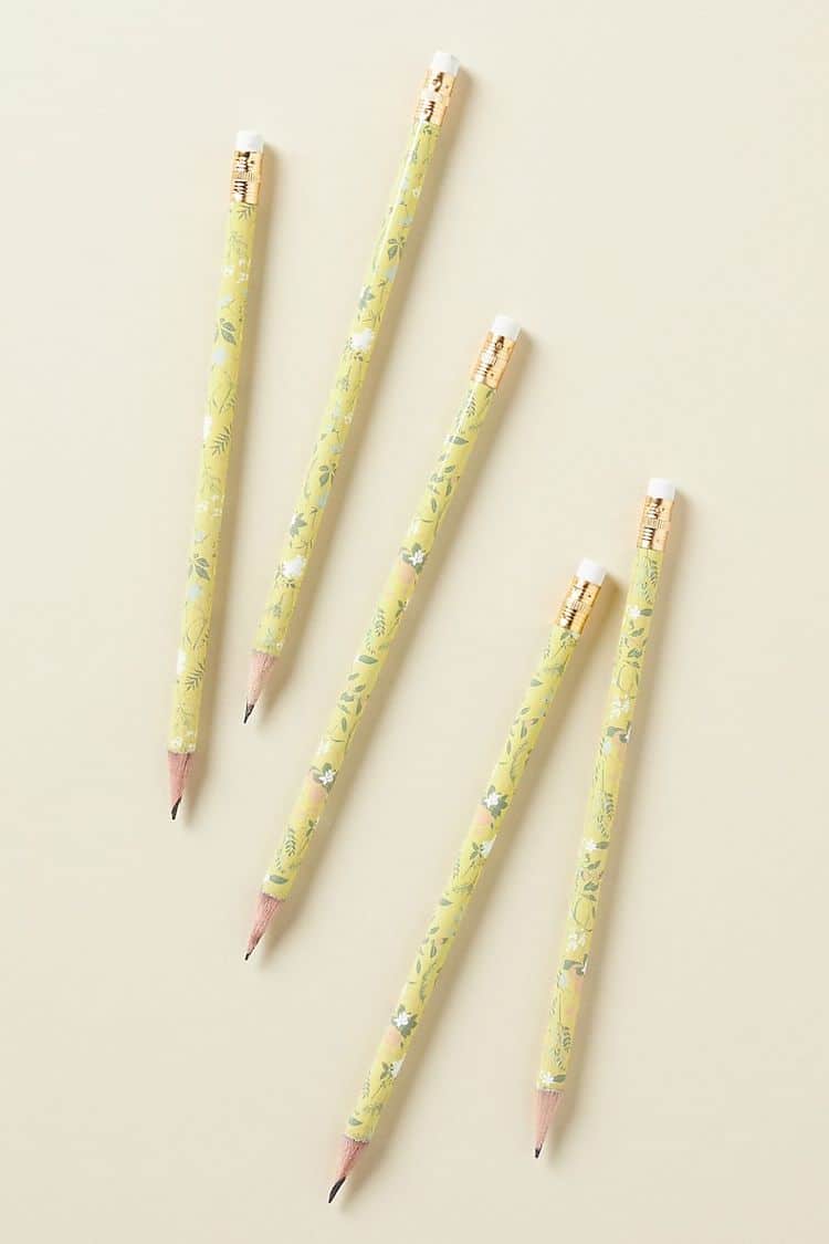 Tea Garden Pencils