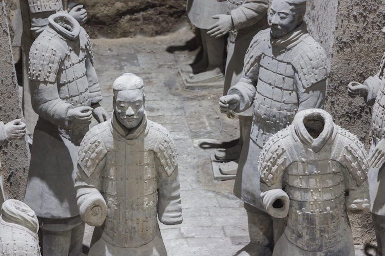 Terra Cotta Soldiers on the March, History