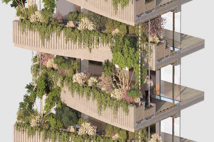 Arboricole Vertical Forest Concept by Vincent Callebaut