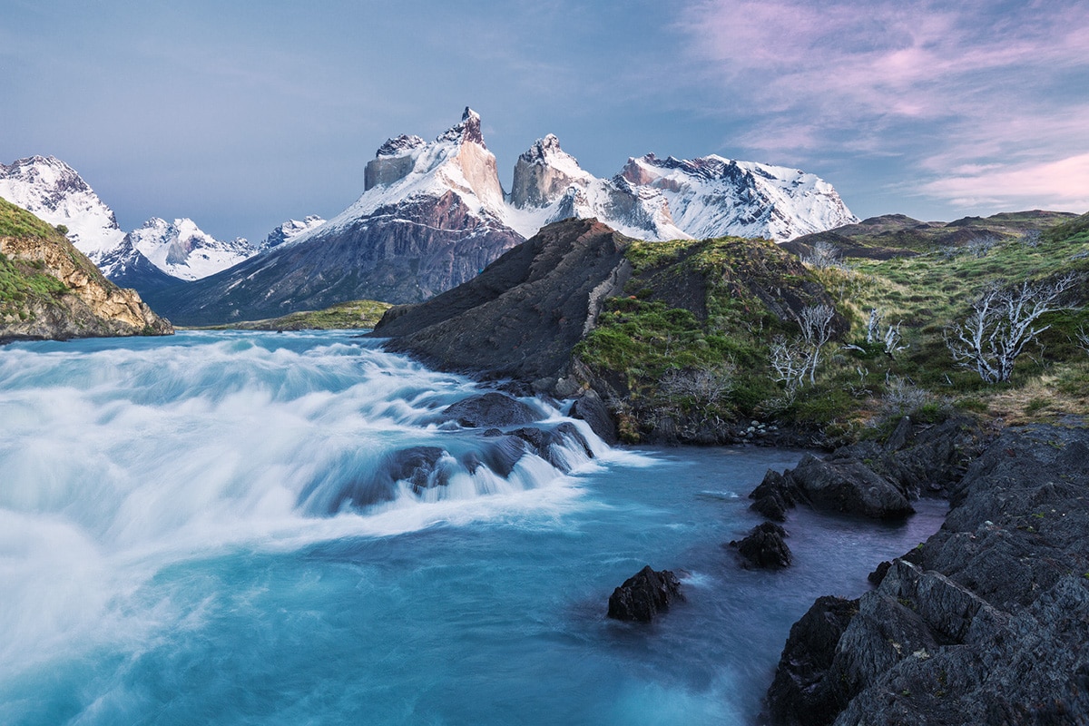 Mountains in Patagonia by Lukas Furlan