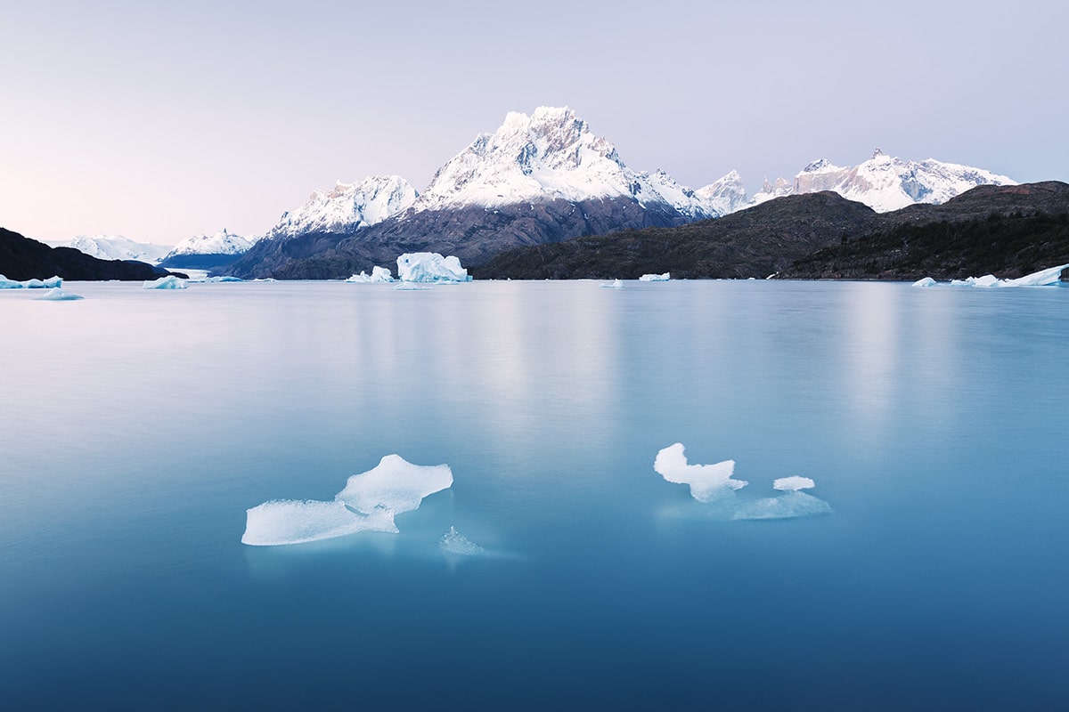 Mountains in Patagonia by Lukas Furlan