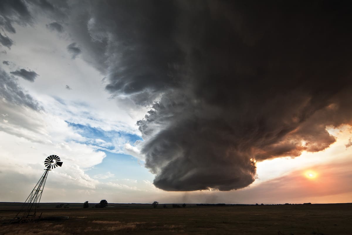 Storm chasing photo by Camille Seaman