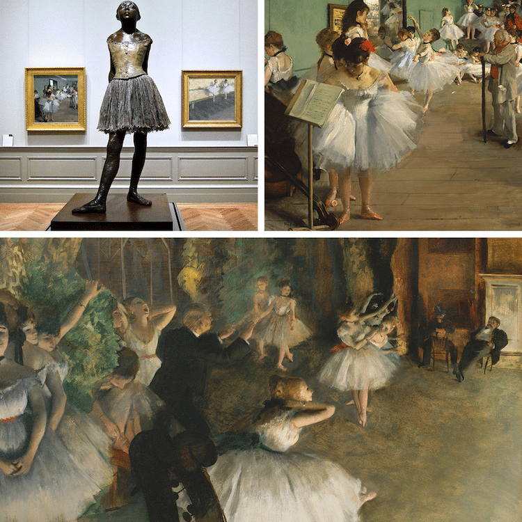 pintura de bailarinas de Edgar Degas