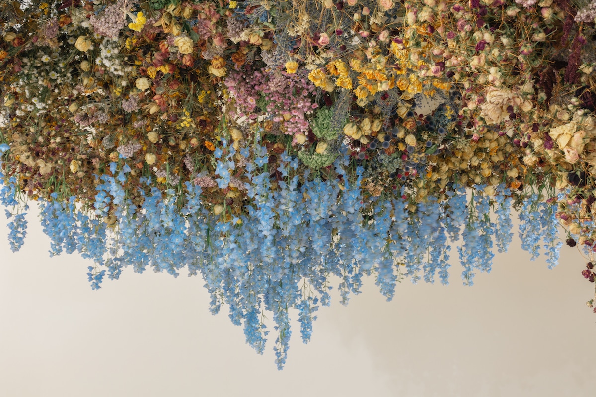 hanging flower art