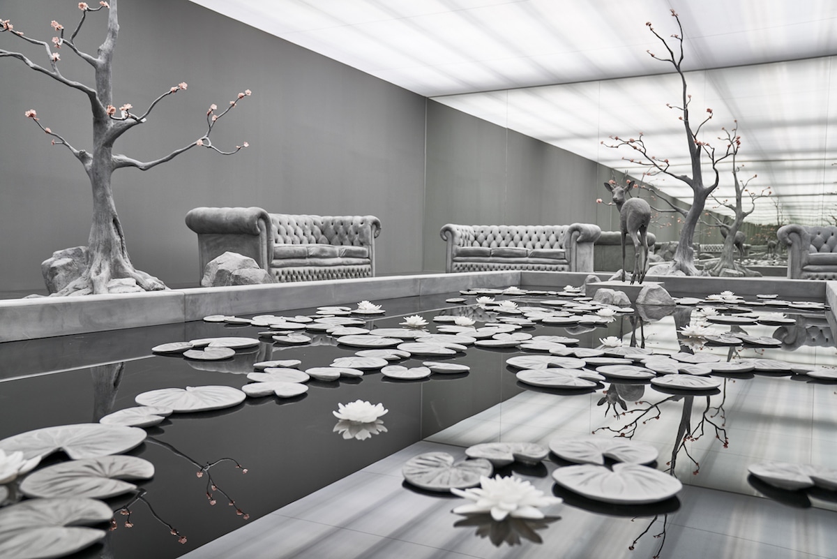 The Garden Room Sculptural Installation by Hans Op de Beeck