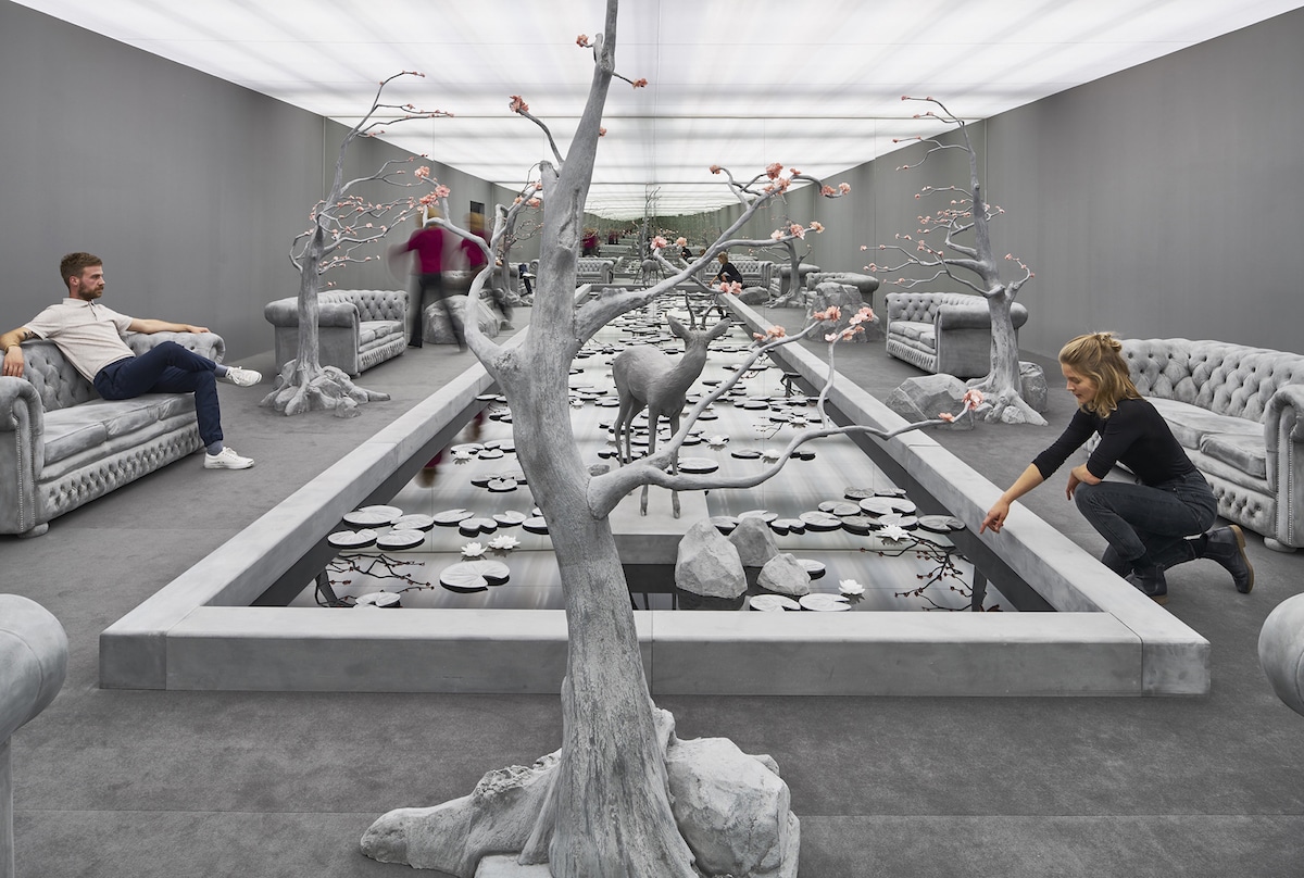 The Garden Room Sculptural Installation by Hans Op de Beeck