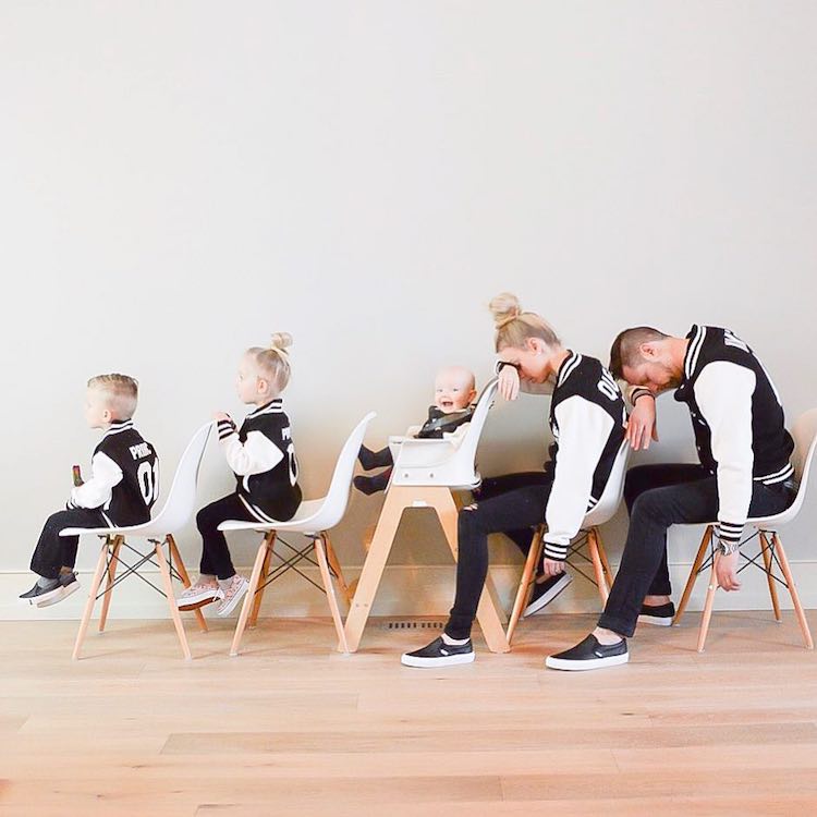 Creative Family Photos Matching Family Outfits Kate Weilz