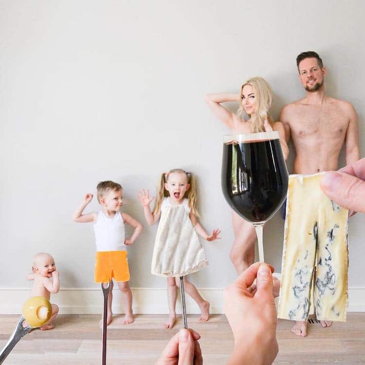 Creative Family Photos Matching Family Outfits Kate Weilz
