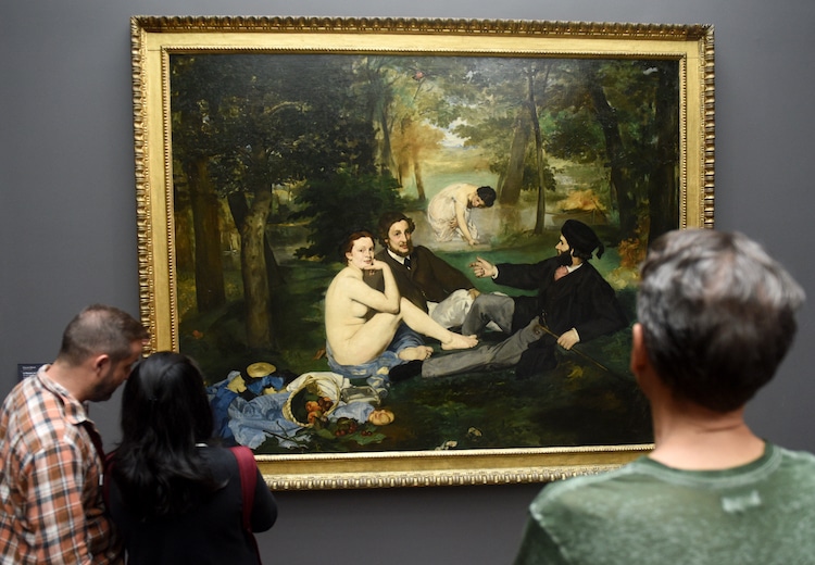 The Luncheon on the Grass by Manet