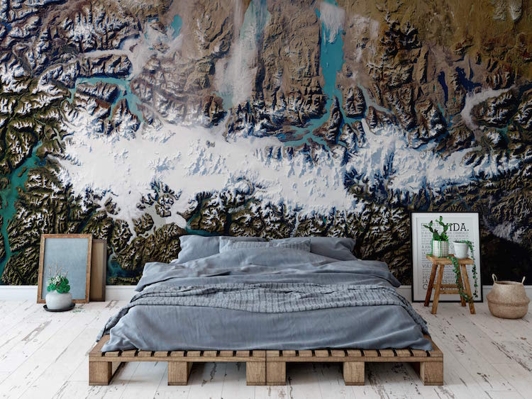 Map Wallpaper by Point Two Design