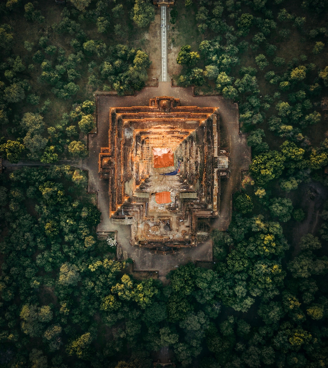 Myanmar Temples Aerial Photos Dimitar Karanikolov