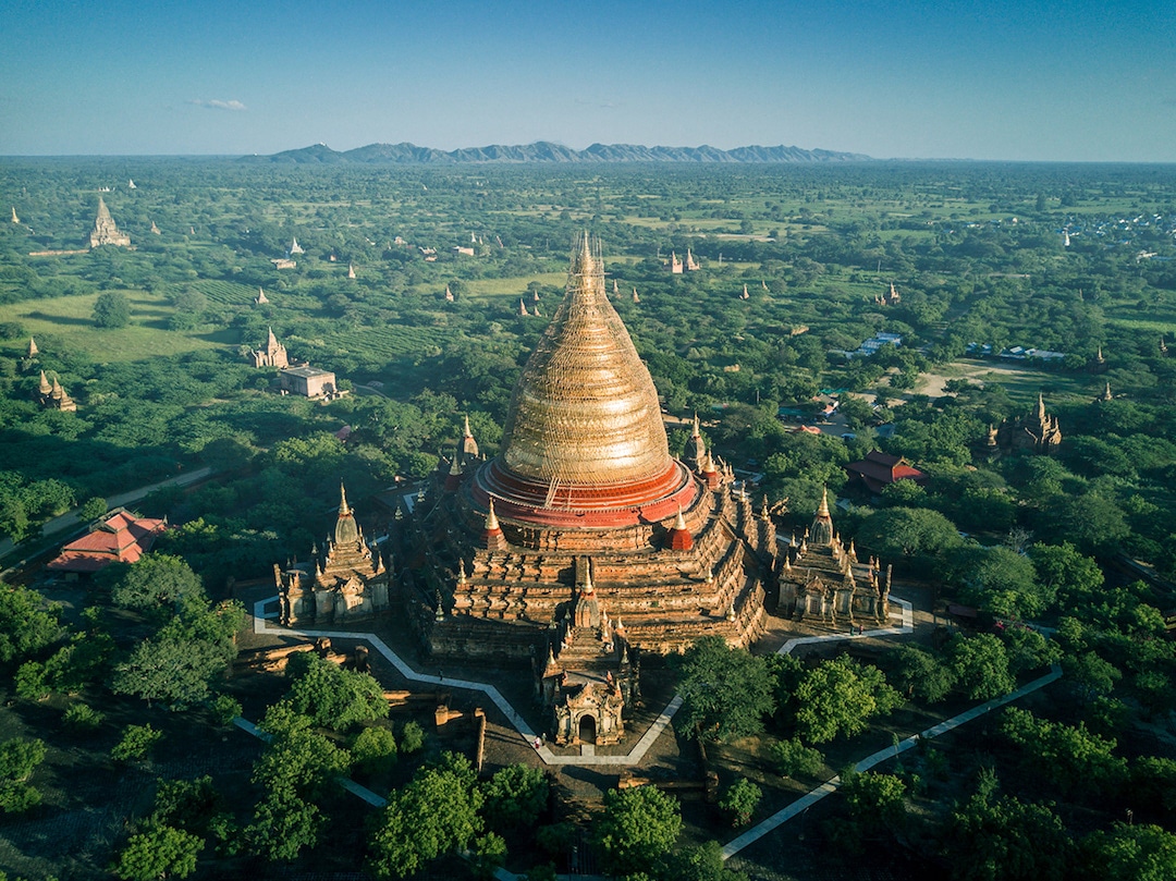 Myanmar Temples Aerial Photos Dimitar Karanikolov