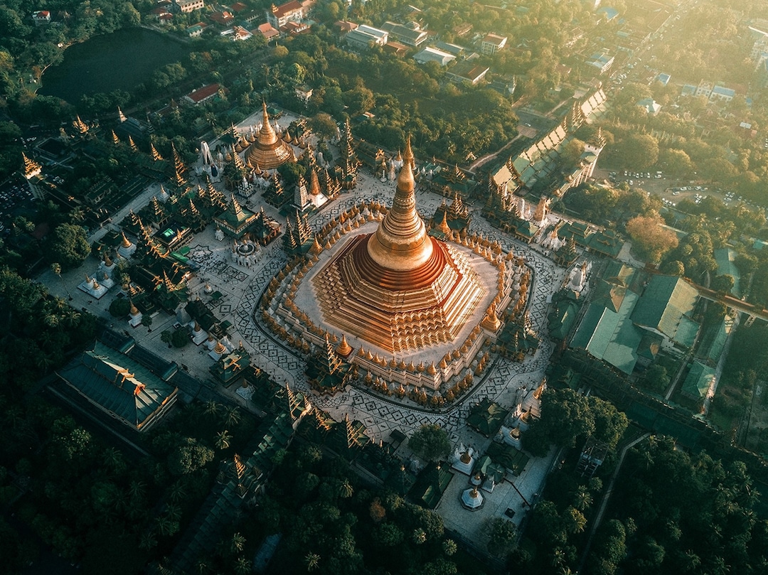 Myanmar Temples Aerial Photos Dimitar Karanikolov