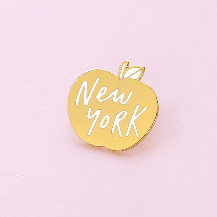 New York Apple Enamel Pin