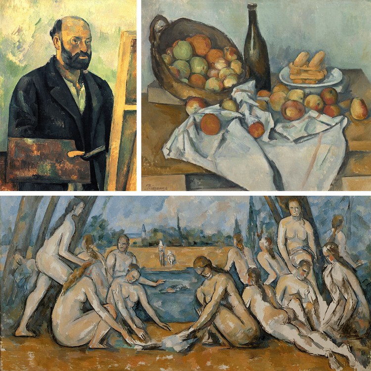 pinturas de Paul Cezanne