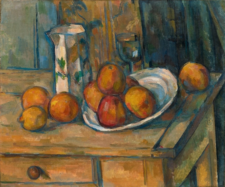 bodegon de Paul Cezanne