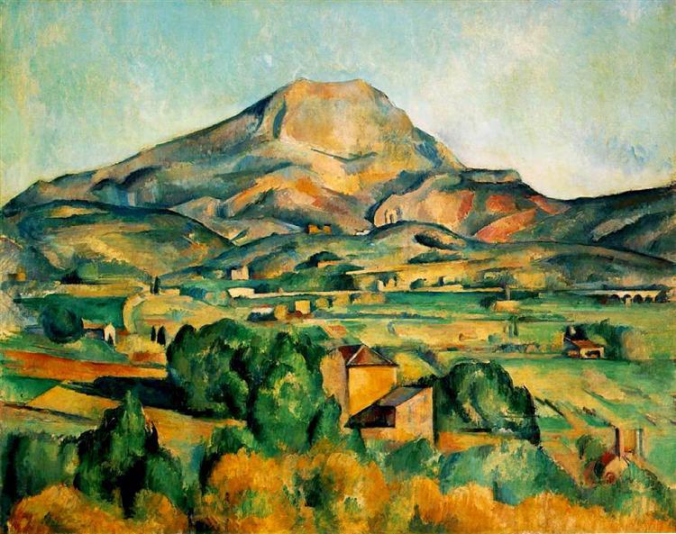 paisaje de Paul Cezanne