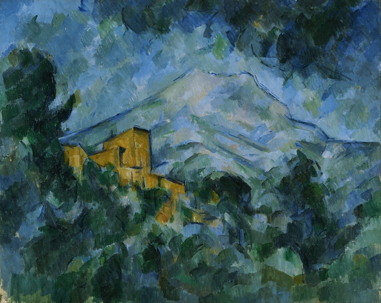 paisaje de Paul Cezanne