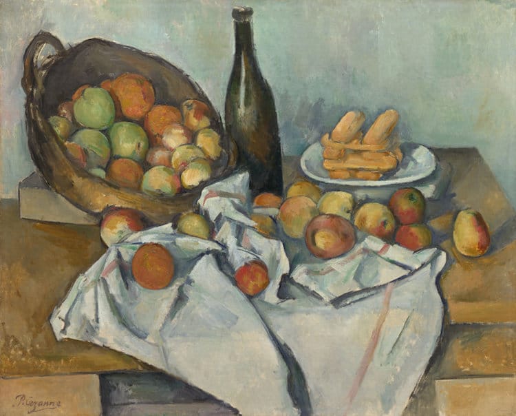 bodegon de Paul Cezanne