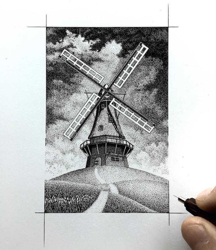 5 Inspiring Stippling Artists – Scene360