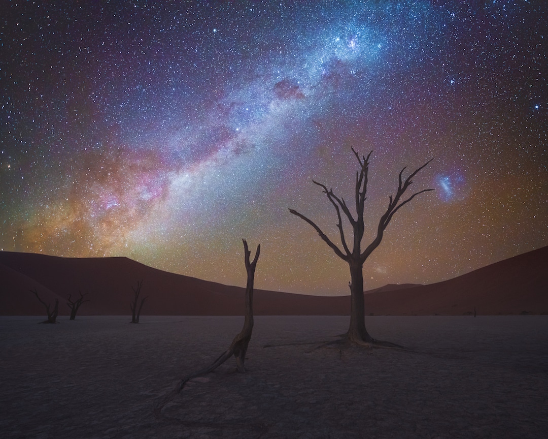 Swirling Star Trails Photography by Daniel Kordan