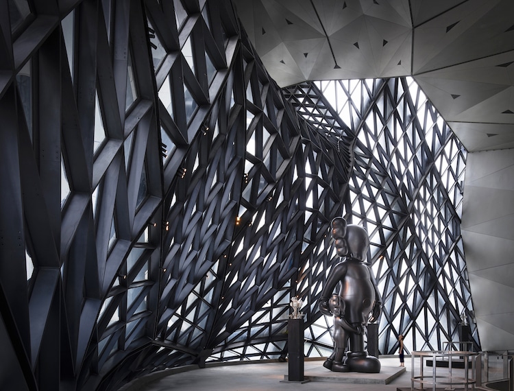 Interior of the Morpheus Hotel in Macau by Zaha Hadid Architects