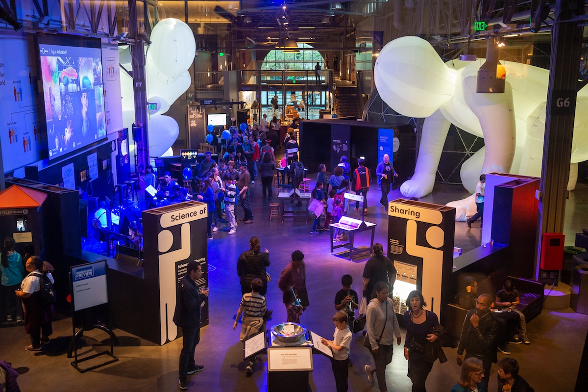 Inflatable at the Exploritorium of San Francisco