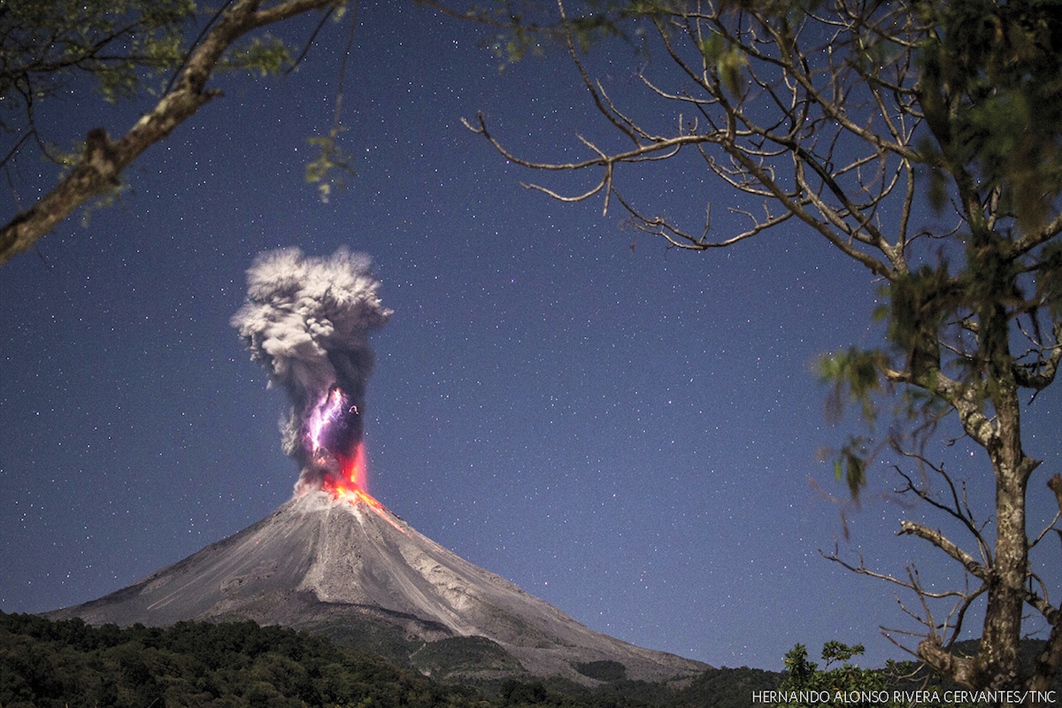 Volcano Photo for The Nature Conservancy 2018 Photo Contest