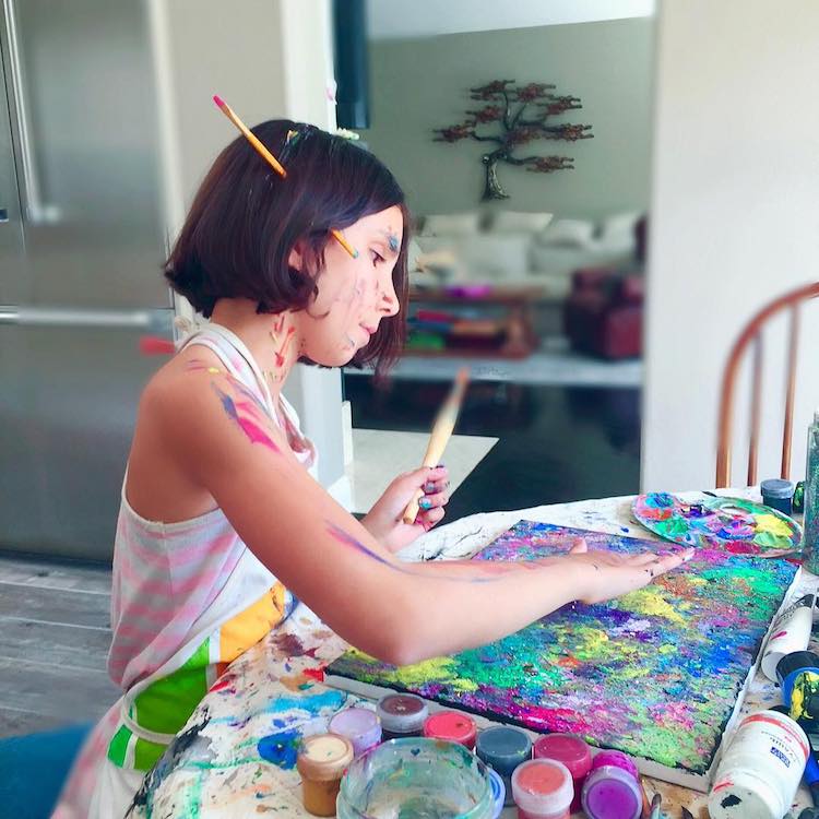 Child Prodigy Artist Elisabeth Anisimow Discusses New Living Art Series