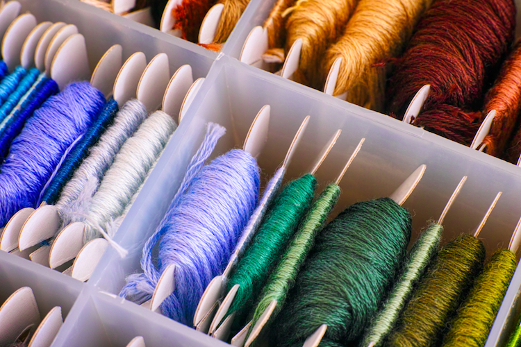 How to Organize Embroidery Floss