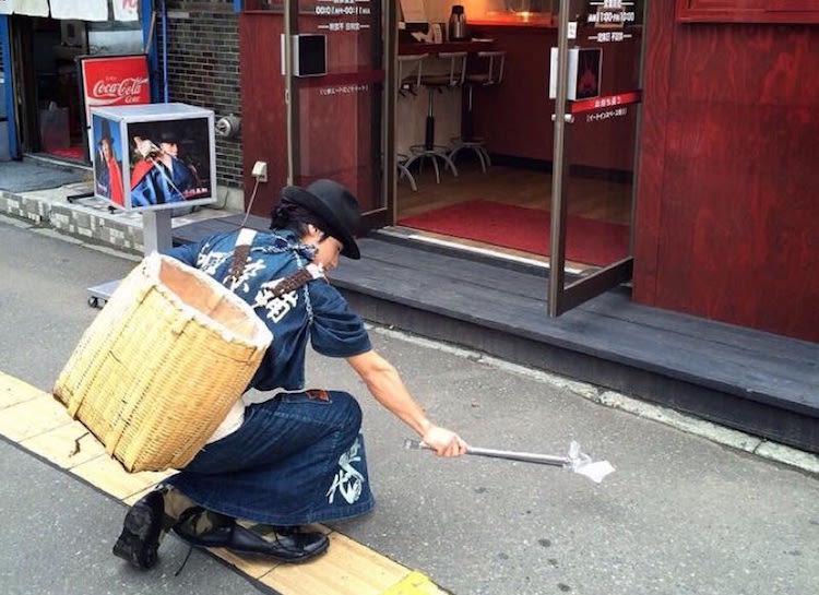 Modern Samurai Isse Ichidai Jidaigumi Japanese Street Cleaners