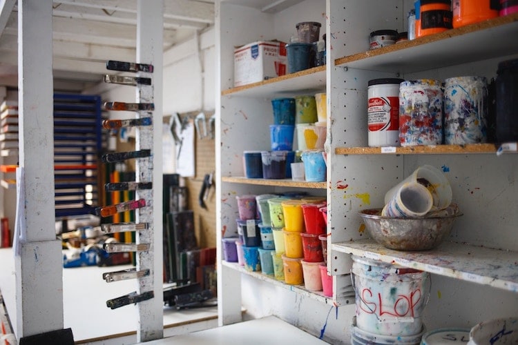 Future Art Studio Ideas  Art studio storage, Art studio at home, Art  studio organization